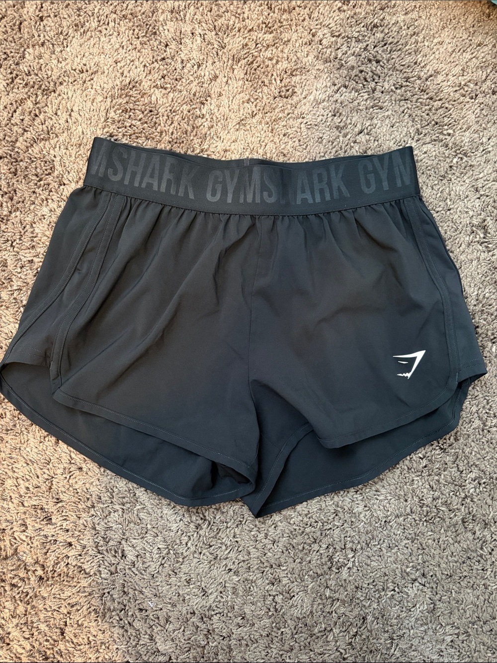 Black gymshark shorts